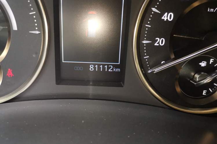 Used Toyota Alphard 2021 Dual-Motor 2.5L Premium Edition Odometer Close Up