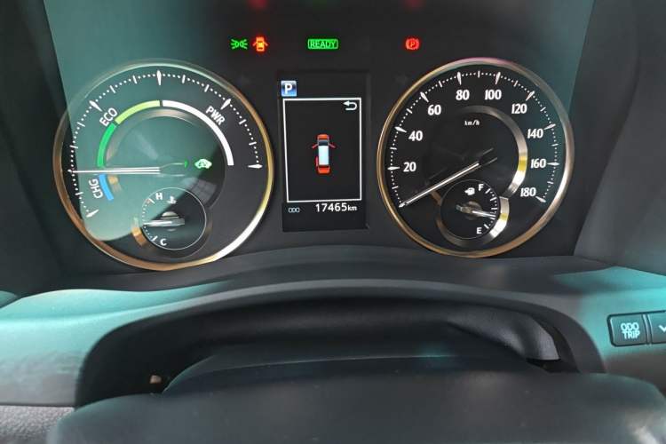 Used Toyota Alphard 2021 Dual-Motor 2.5L Premium Edition Odometer Close Up