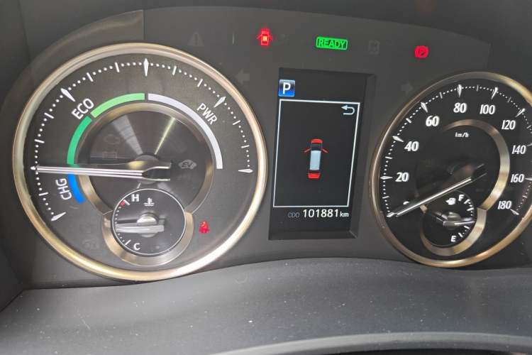 Used Toyota Alphard 2021 Dual-Engine 2.5L Prestige Edition Odometer Close Up