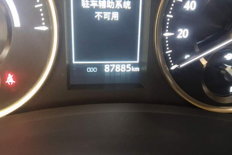 Used Toyota Alphard 2021 Dual-Engine 2.5L Prestige Edition Odometer Close Up