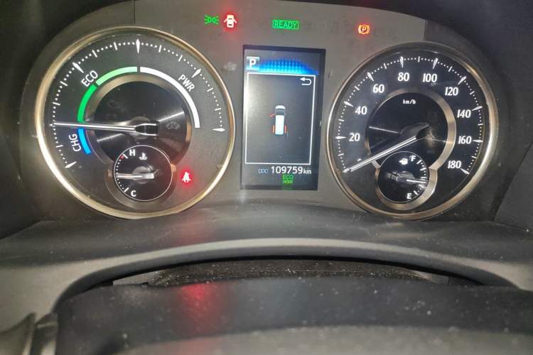 Used Toyota Alphard 2021 Dual-Engine 2.5L Prestige Edition Odometer Close Up