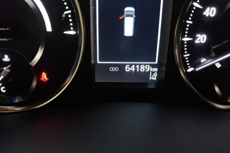 Used Toyota Alphard 2021 Dual-Engine 2.5L Luxury Edition Odometer Close Up