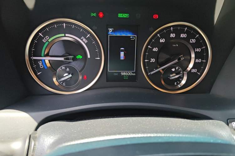 Used Toyota Alphard 2021 Dual-Engine 2.5L Prestige Edition Odometer Close Up