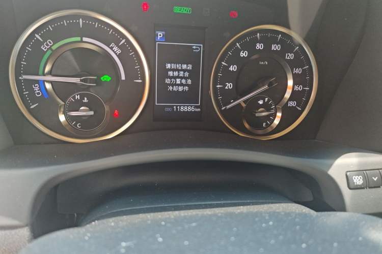 Used Toyota Alphard 2021 Dual-Engine 2.5L Luxury Edition Odometer Close Up