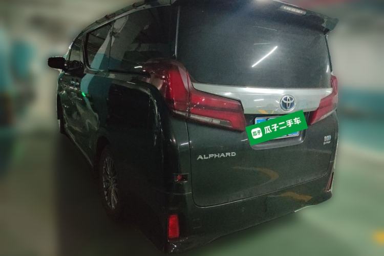 Used Toyota Alphard 2021 Dual-Engine 2.5L Luxury Edition Rear Left 45 Deg