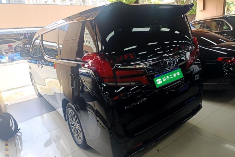 Used Toyota Alphard 2021 Dual-Engine 2.5L Luxury Edition Rear Left 45 Deg