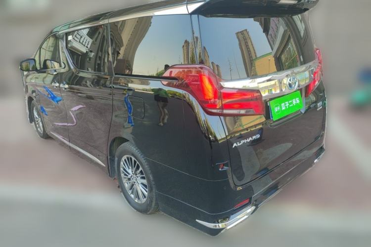 Used Toyota Alphard 2021 Dual-Engine 2.5L Luxury Edition Rear Left 45 Deg