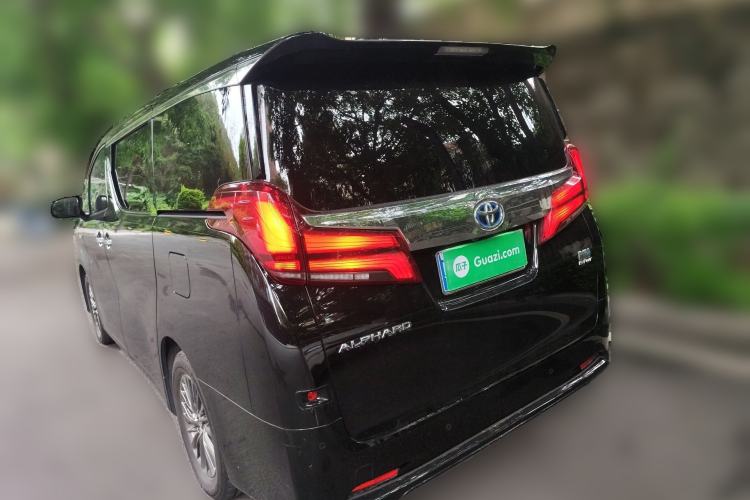 Used Toyota Alphard 2021 Dual-Engine 2.5L Luxury Edition Rear Left 45 Deg