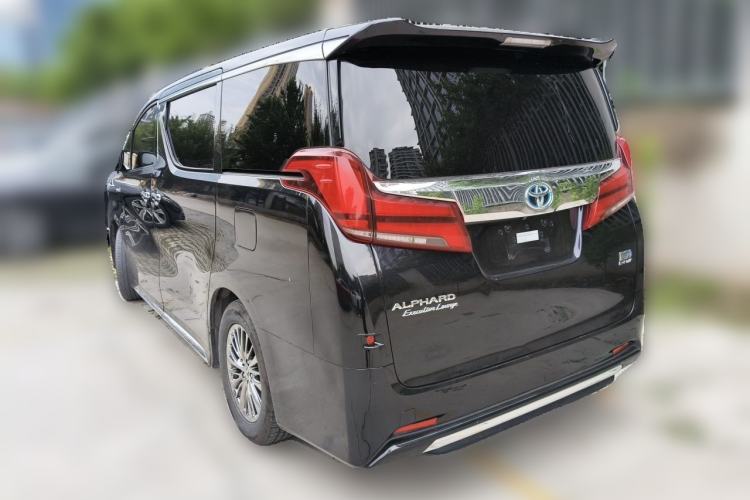 Used Toyota Alphard 2021 Dual-Engine 2.5L Luxury Edition Rear Left 45 Deg