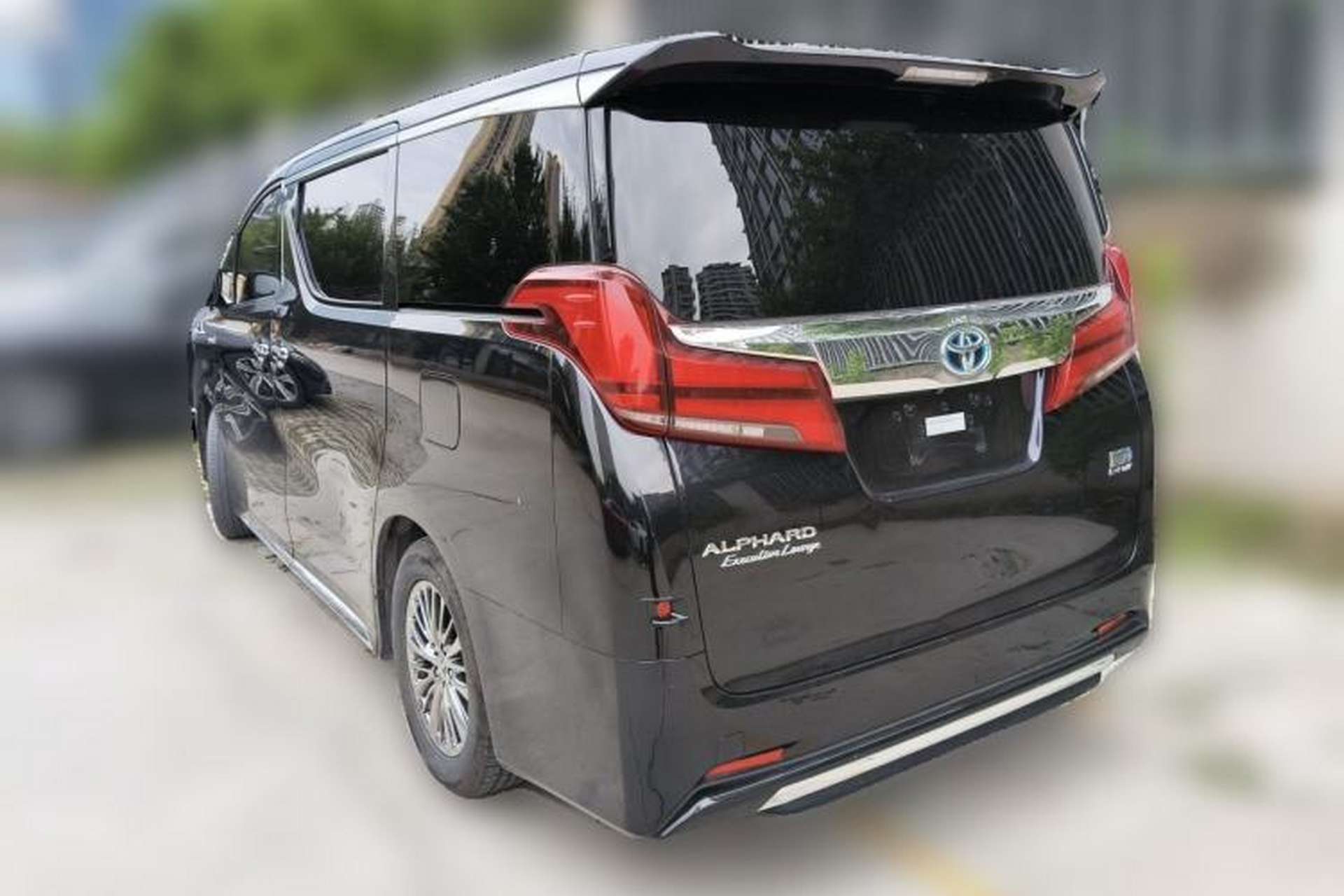 Used Toyota Alphard 2021 Dual-Engine 2.5L Luxury Edition Rear Left 45 Deg