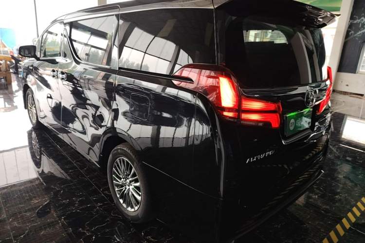 Used Toyota Alphard 2021 Dual-Engine 2.5L Luxury Edition Rear Left 45 Deg