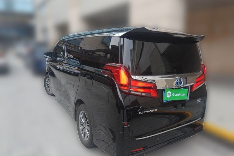Used Toyota Alphard 2021 Dual-Engine 2.5L Luxury Edition Rear Left 45 Deg