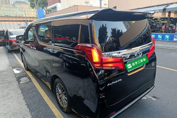 Used Toyota Alphard 2021 Dual-Engine 2.5L Luxury Edition Rear Left 45 Deg