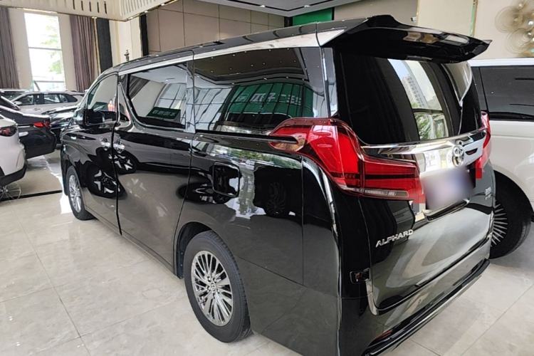 Used Toyota Alphard 2021 Dual-Engine 2.5L Luxury Edition Rear Left 45 Deg
