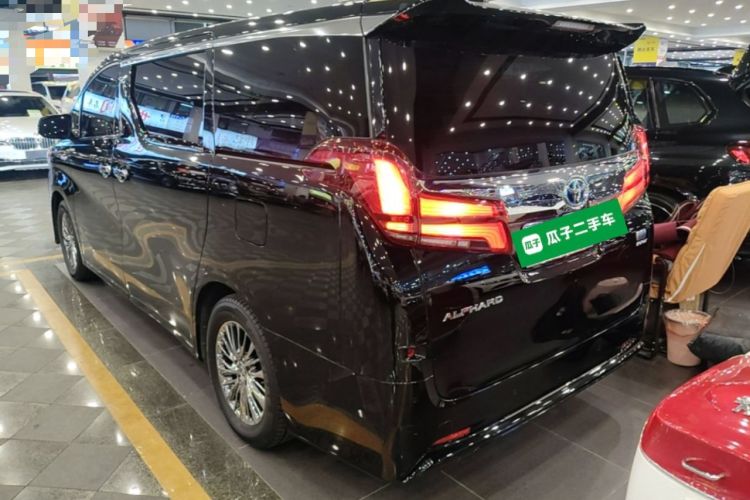 Used Toyota Alphard 2021 Dual-Engine 2.5L Luxury Edition Rear Left 45 Deg