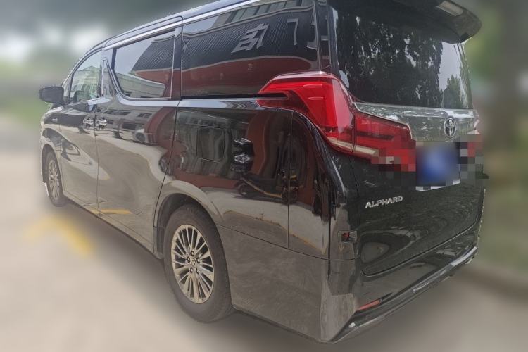 Used Toyota Alphard 2021 Dual-Engine 2.5L Luxury Edition Rear Left 45 Deg