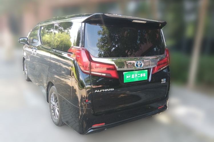 Used Toyota Alphard 2021 Dual-Engine 2.5L Luxury Edition Rear Left 45 Deg