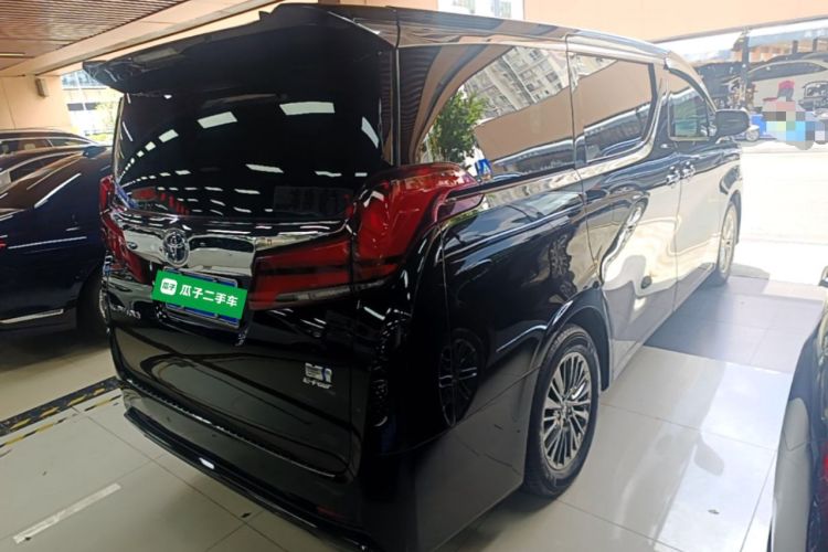 Used Toyota Alphard 2021 Dual-Engine 2.5L Luxury Edition Rear Right 45 Deg
