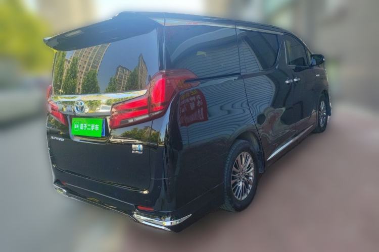 Used Toyota Alphard 2021 Dual-Engine 2.5L Luxury Edition Rear Right 45 Deg