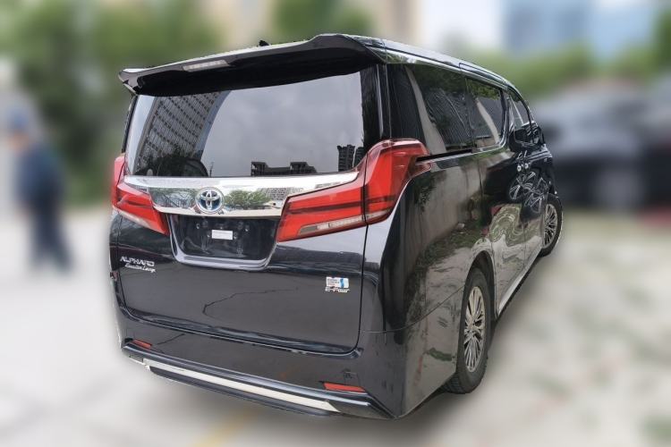 Used Toyota Alphard 2021 Dual-Engine 2.5L Luxury Edition Rear Right 45 Deg