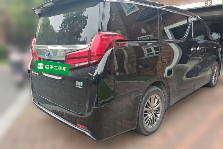 Used Toyota Alphard 2021 Dual-Engine 2.5L Luxury Edition Rear Right 45 Deg