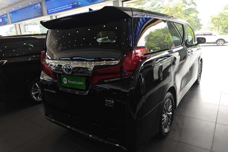 Used Toyota Alphard 2021 Dual-Engine 2.5L Luxury Edition Rear Right 45 Deg