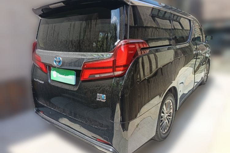 Used Toyota Alphard 2021 Dual-Engine 2.5L Luxury Edition Rear Right 45 Deg