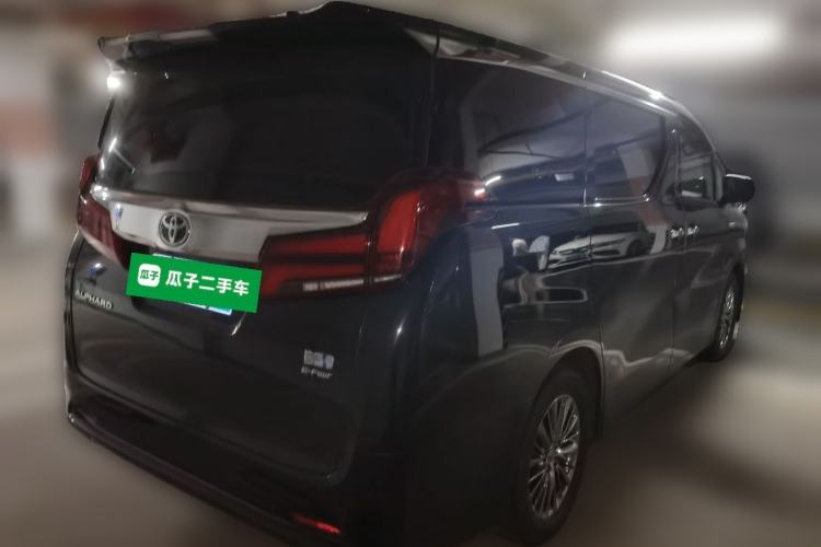 Used Toyota Alphard 2021 Dual-Engine 2.5L Luxury Edition Rear Right 45 Deg
