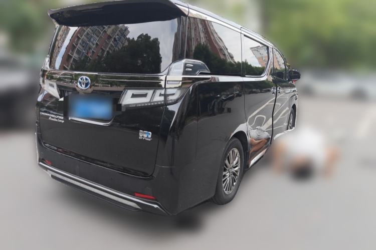 Used Toyota Alphard 2021 Dual-Engine 2.5L Prestige Edition Rear Right 45 Deg