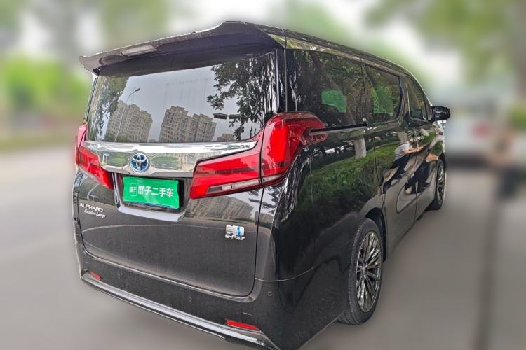 Used Toyota Alphard 2021 Dual-Engine 2.5L Prestige Edition Rear Right 45 Deg