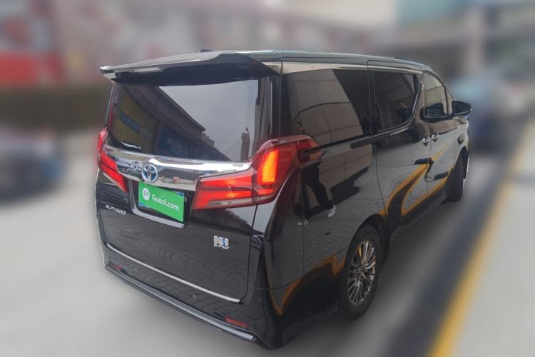Used Toyota Alphard 2021 Dual-Engine 2.5L Luxury Edition Rear Right 45 Deg