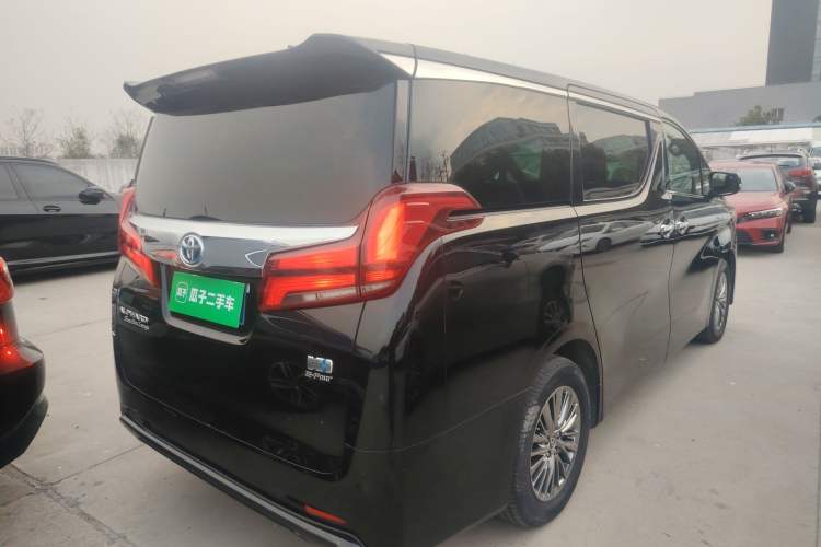 Used Toyota Alphard 2021 Dual-Engine 2.5L Prestige Edition Rear Right 45 Deg