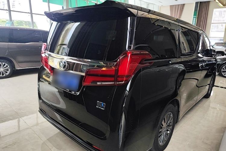 Used Toyota Alphard 2021 Dual-Engine 2.5L Luxury Edition Rear Right 45 Deg