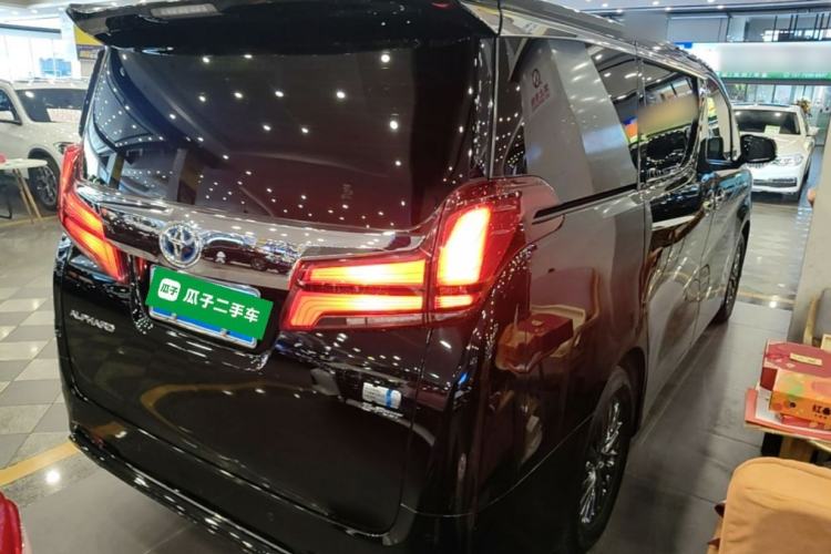 Used Toyota Alphard 2021 Dual-Engine 2.5L Luxury Edition Rear Right 45 Deg