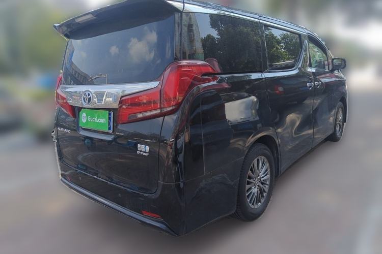 Used Toyota Alphard 2021 Dual-Engine 2.5L Luxury Edition Rear Right 45 Deg