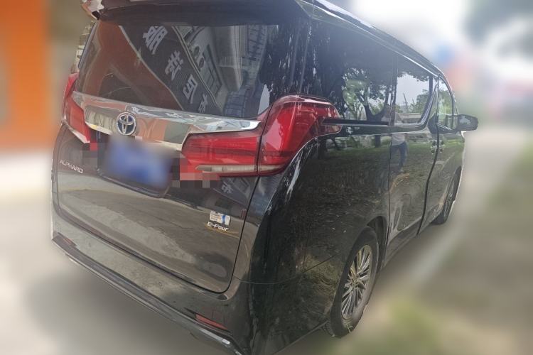 Used Toyota Alphard 2021 Dual-Engine 2.5L Luxury Edition Rear Right 45 Deg