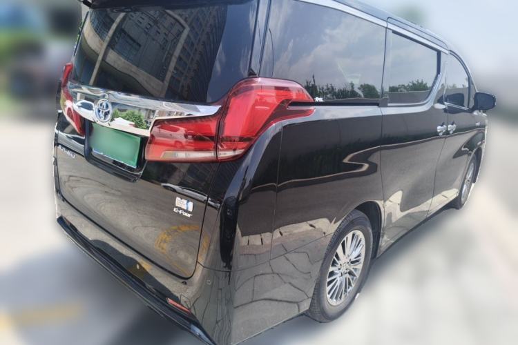 Used Toyota Alphard 2021 Dual-Engine 2.5L Luxury Edition Rear Right 45 Deg