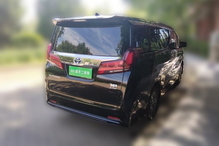 Used Toyota Alphard 2021 Dual-Engine 2.5L Luxury Edition Rear Right 45 Deg