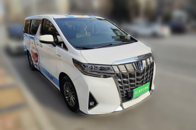 Used Toyota Alphard 2021 Dual-Engine 2.5L Luxury Edition Front Right 45 Deg