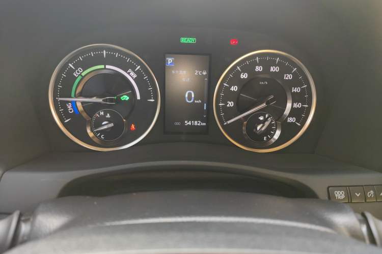 Used Toyota Alphard 2021 Dual-Engine 2.5L Luxury Edition Odometer Close Up