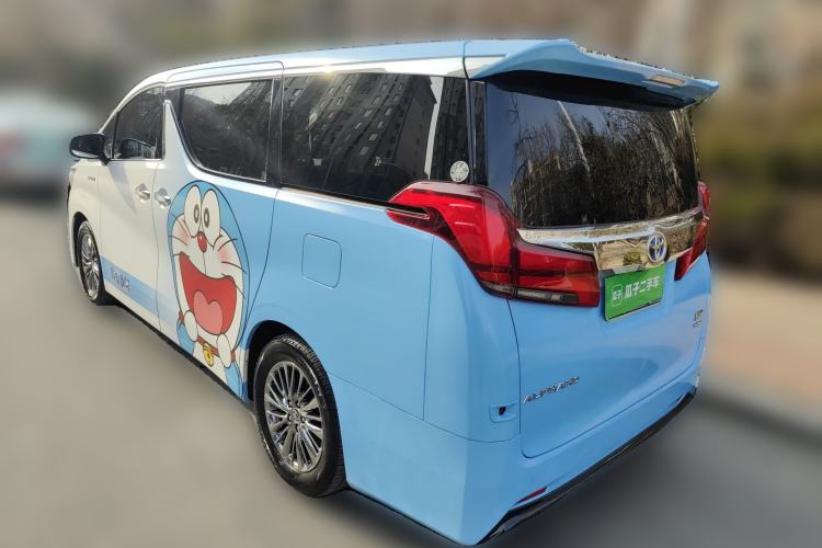 Used Toyota Alphard 2021 Dual-Engine 2.5L Luxury Edition Rear Left 45 Deg