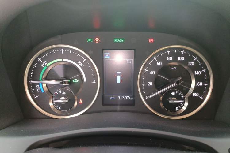 Used Toyota Alphard 2021 Dual-Engine 2.5L Prestige Edition Odometer Close Up