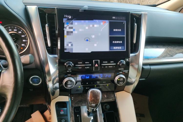Used Toyota Alphard 2021 Dual-Engine 2.5L Prestige Edition Audio And AC Panel