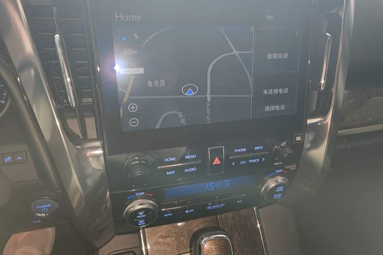 Used Toyota Alphard 2021 Dual-Engine 2.5L Prestige Edition Audio And AC Panel