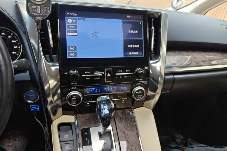 Used Toyota Alphard 2021 Dual-Motor 2.5L Premium Edition Audio And AC Panel