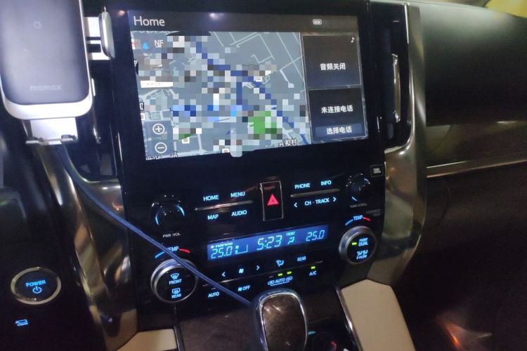 Used Toyota Alphard 2021 Dual-Motor 2.5L Premium Edition Audio And AC Panel