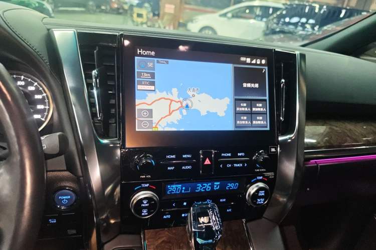 Used Toyota Alphard 2021 Dual-Engine 2.5L Prestige Edition Audio And AC Panel