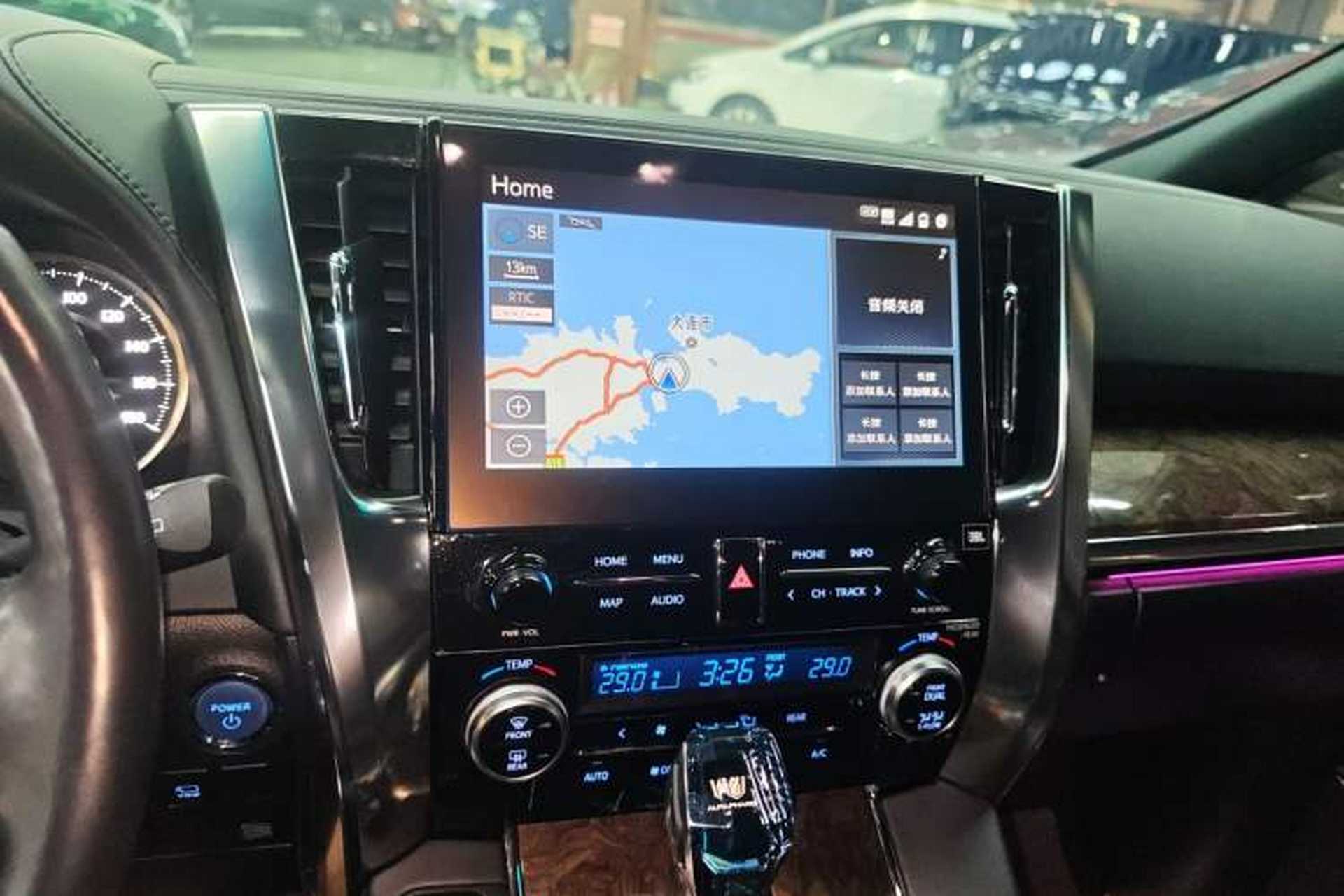 Used Toyota Alphard 2021 Dual-Engine 2.5L Prestige Edition Audio And AC Panel