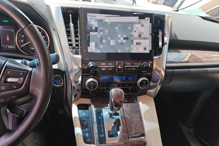 Used Toyota Alphard 2021 Dual-Engine 2.5L Prestige Edition Audio And AC Panel