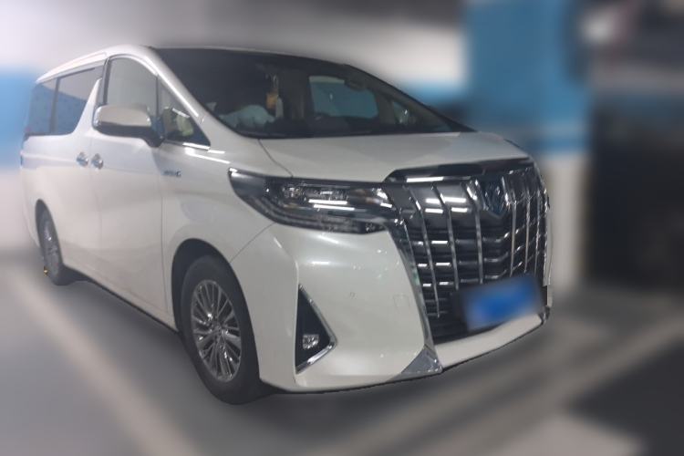 Used Toyota Alphard 2021 Dual-Engine 2.5L Luxury Edition Front Right 45 Deg